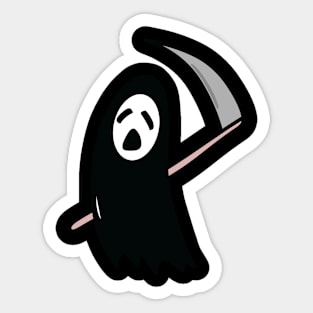 Scythe ghoul Sticker